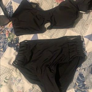 Two piece bathing suit